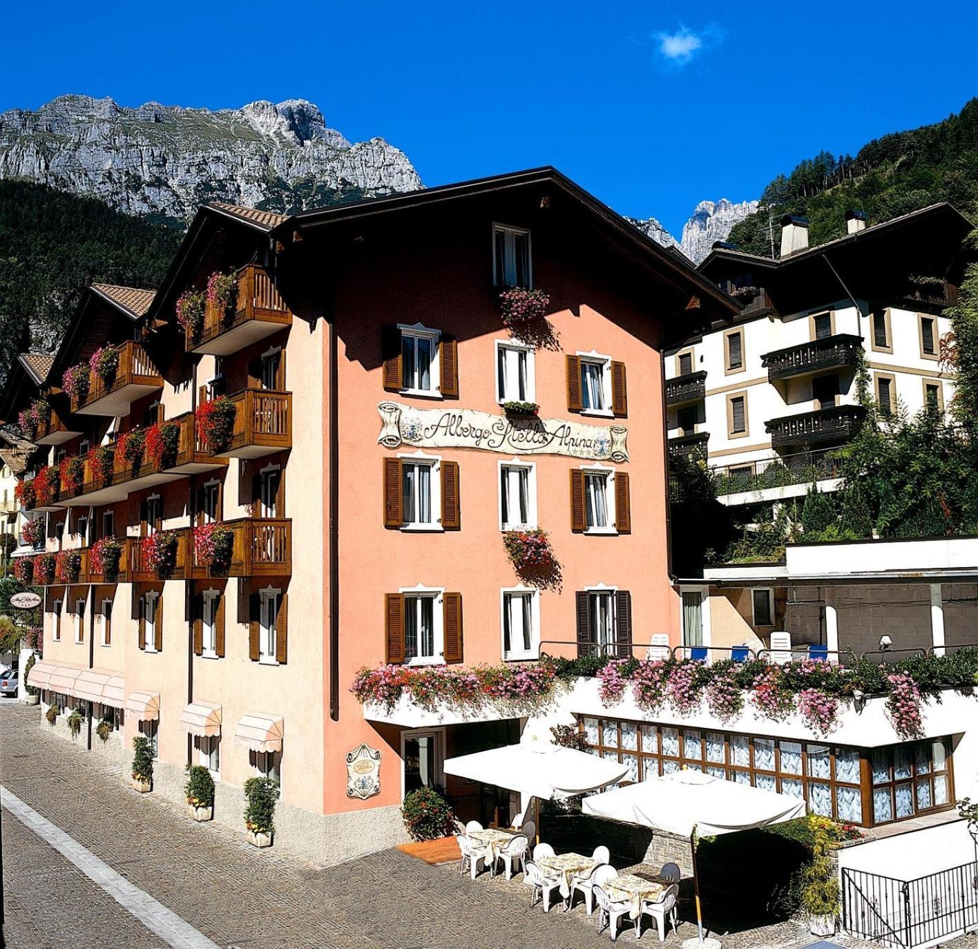 Albergo Stella Alpina Мольвено Екстер'єр фото